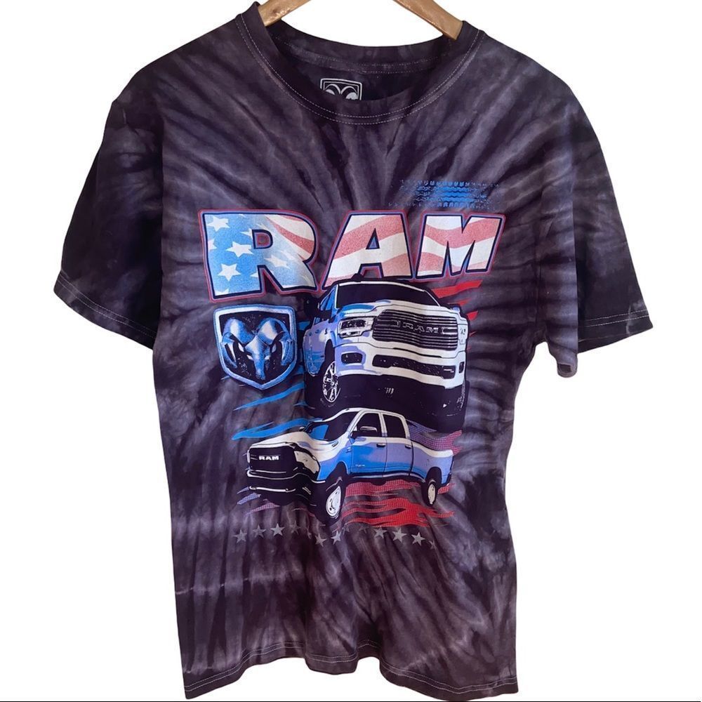 Rams Tie Dye Graphic short sleeve T-shirt - NWOT